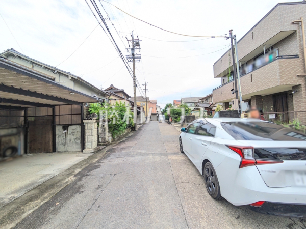 接道状況および現場風景 【小牧市大字池之内】 接道状況および現場風景 【小牧市大字池之内】