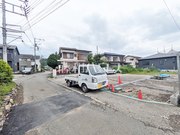 接道状況および現場風景 【八王子市川口町】 接道状況および現場風景 【八王子市川口町】