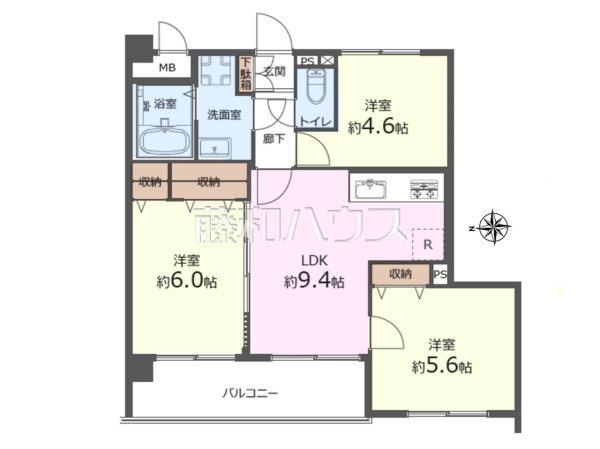 間取図 【マートルコート府中】 間取図 【マートルコート府中】