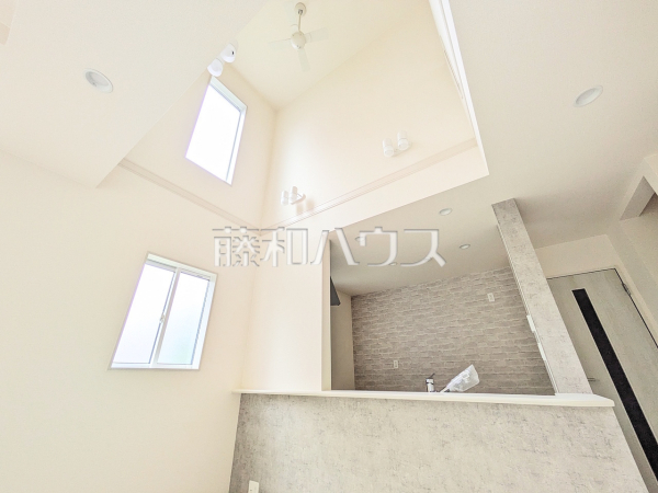 1号棟 吹抜け 【福岡市早良区干隈4丁目】 1号棟 吹抜け 【福岡市早良区干隈4丁目】