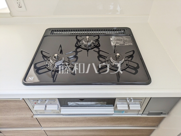 1号棟 キッチンコンロ 【福岡市早良区干隈4丁目】 1号棟 キッチンコンロ 【福岡市早良区干隈4丁目】
