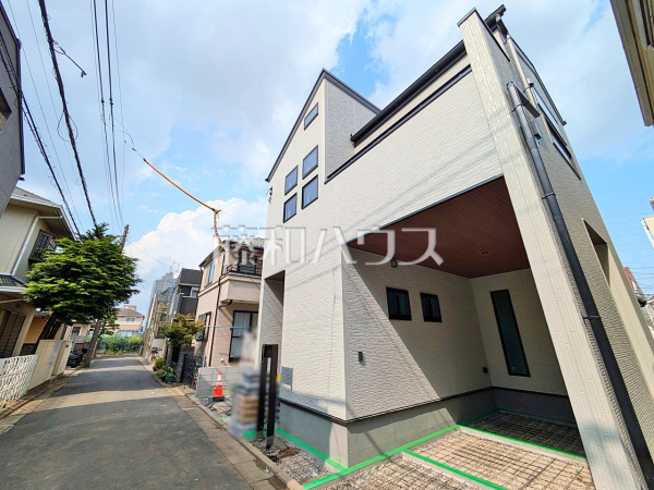 接道状況および現場風景 【練馬区谷原1丁目】 接道状況および現場風景 【練馬区谷原1丁目】