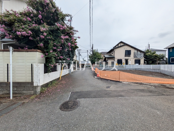 接道状況および現場風景 【国分寺市西恋ヶ窪3丁目】 接道状況および現場風景 【国分寺市西恋ヶ窪3丁目】