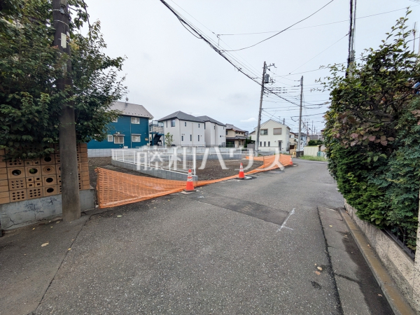 接道状況および現場風景 【国分寺市西恋ヶ窪3丁目】 接道状況および現場風景 【国分寺市西恋ヶ窪3丁目】