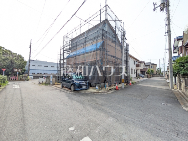 接道状況および現場風景 【立川市栄町5丁目】 接道状況および現場風景 【立川市栄町5丁目】