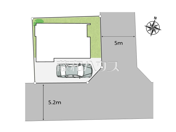 全体区画図 【立川市栄町5丁目】 全体区画図 【立川市栄町5丁目】