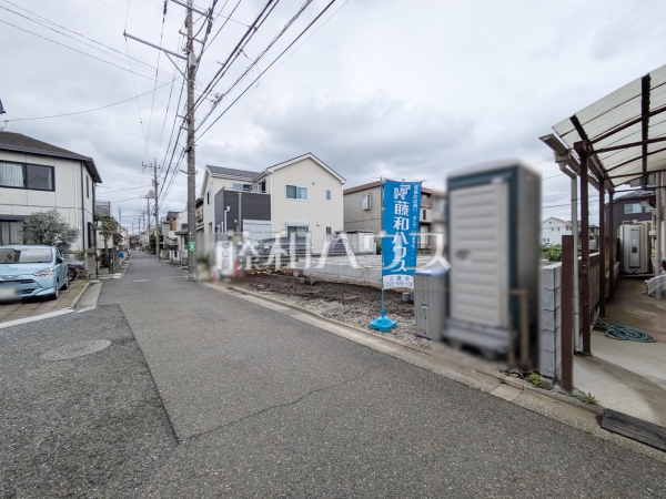 接道状況および現場風景 【練馬区西大泉3丁目】 接道状況および現場風景 【練馬区西大泉3丁目】