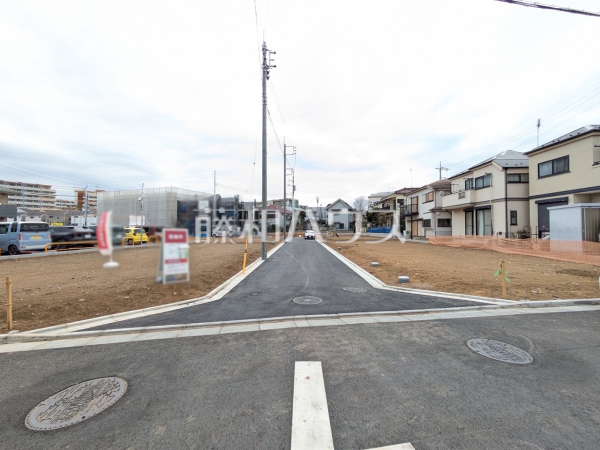 接道状況および現場風景 【東村山市栄町3丁目】 接道状況および現場風景 【東村山市栄町3丁目】