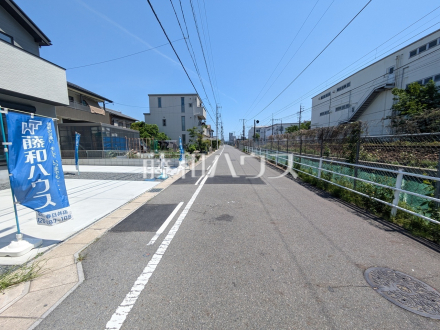 接道状況および現場風景 【春日井市弥生町1丁目】/撮影日2026/05/02