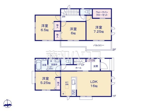 間取図 【西春日井郡豊山町大字豊場字諏訪】 間取図 【西春日井郡豊山町大字豊場字諏訪】