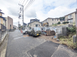 接道状況および現場風景 【所沢市大字下安松】 接道状況および現場風景 【所沢市大字下安松】