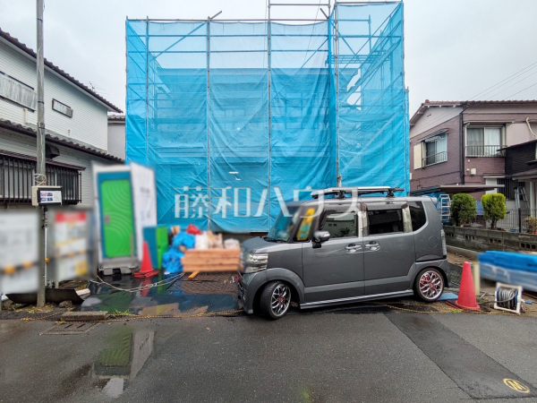 接道状況および現場風景 【狛江市猪方2丁目】 接道状況および現場風景 【狛江市猪方2丁目】