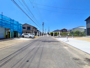 接道状況および現場風景