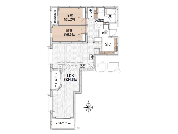 間取図 【フェアロージュ北沢】 間取図 【フェアロージュ北沢】