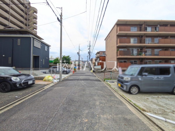 接道状況および現場風景 【名古屋市北区上飯田南町2丁目】 接道状況および現場風景 【名古屋市北区上飯田南町2丁目】
