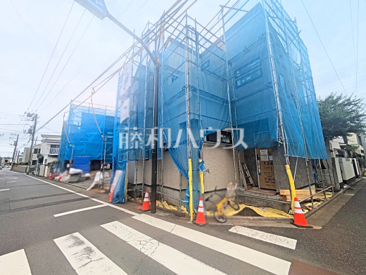 接道状況および現場風景 【杉並区宮前1丁目】