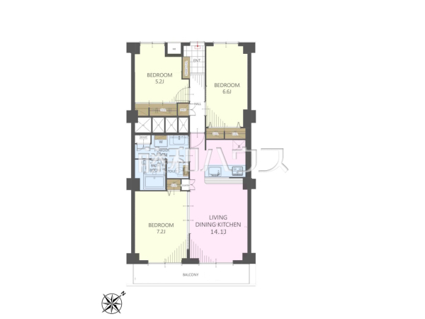 間取図 【西高島平スカイハイツ】 間取図 【西高島平スカイハイツ】
