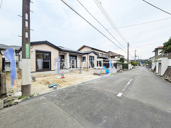 接道状況および現場風景 【日野市平山2丁目】 接道状況および現場風景 【日野市平山2丁目】