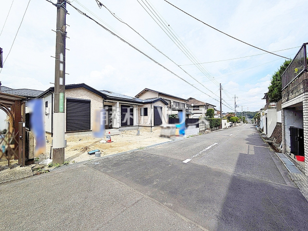 接道状況および現場風景 【日野市平山2丁目】 接道状況および現場風景 【日野市平山2丁目】