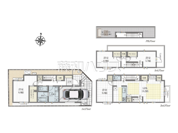 間取図 【板橋区小茂根2丁目】 間取図 【板橋区小茂根2丁目】
