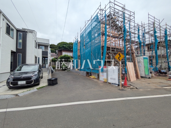 接道状況および現場風景 【小金井市貫井南町3丁目】 接道状況および現場風景 【小金井市貫井南町3丁目】