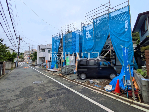 接道状況および現場風景 【小金井市貫井南町3丁目】 接道状況および現場風景 【小金井市貫井南町3丁目】