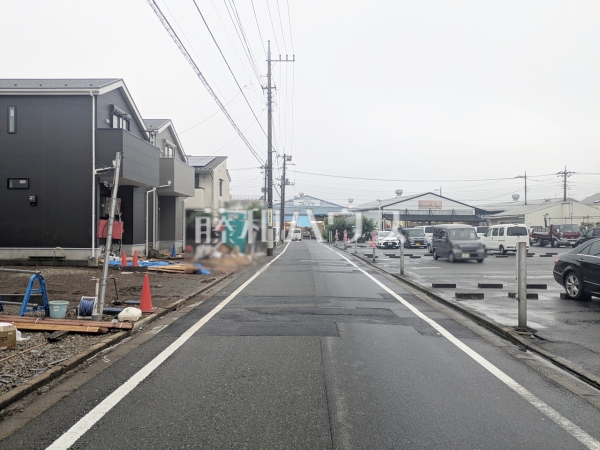 接道状況および現場風景 【練馬区谷原4丁目】 接道状況および現場風景 【練馬区谷原4丁目】