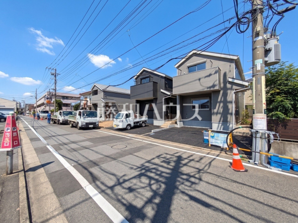 接道状況および現場風景 【練馬区谷原4丁目】 接道状況および現場風景 【練馬区谷原4丁目】