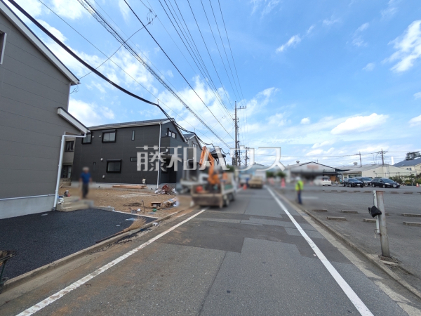 接道状況および現場風景 【練馬区谷原4丁目】 接道状況および現場風景 【練馬区谷原4丁目】