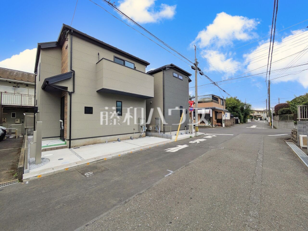 接道状況および現場風景 【日野市多摩平6丁目】 接道状況および現場風景 【日野市多摩平6丁目】