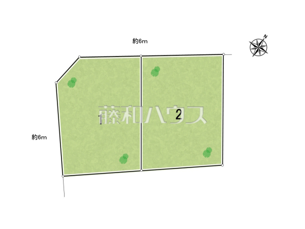 全体区画図 【日野市多摩平6丁目】 全体区画図 【日野市多摩平6丁目】
