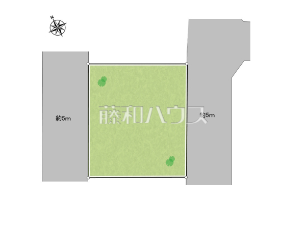 区画図 【小金井市貫井北町5丁目】 区画図 【小金井市貫井北町5丁目】