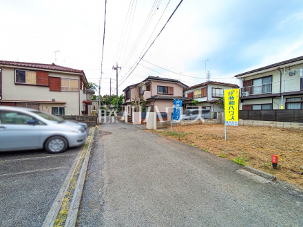 接道状況および現場風景 【国分寺市富士本1丁目】/撮影日2026/05/08