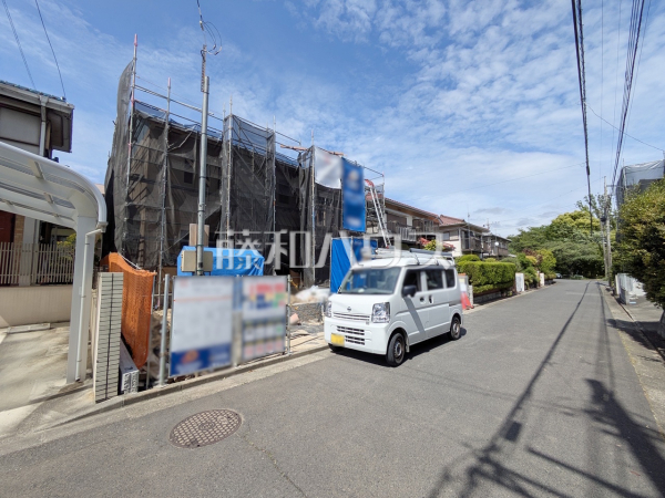 接道状況および現場風景 【八王子市北野台2丁目】 接道状況および現場風景 【八王子市北野台2丁目】