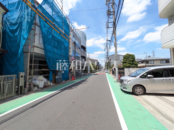 接道状況および現場風景 【練馬区関町東1丁目】 接道状況および現場風景 【練馬区関町東1丁目】