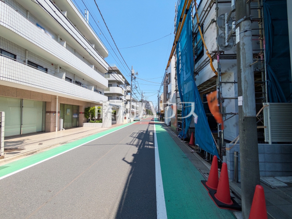 接道状況および現場風景 【練馬区関町東1丁目】 接道状況および現場風景 【練馬区関町東1丁目】