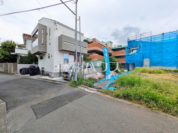 接道状況および現場風景 【三鷹市牟礼1丁目】 接道状況および現場風景 【三鷹市牟礼1丁目】