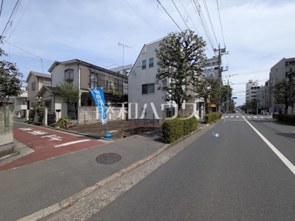 接道状況および現場風景 【武蔵野市境南町2丁目】 接道状況および現場風景 【武蔵野市境南町2丁目】