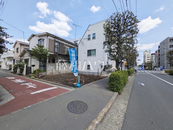 接道状況および現場風景 【武蔵野市境南町2丁目】 接道状況および現場風景 【武蔵野市境南町2丁目】