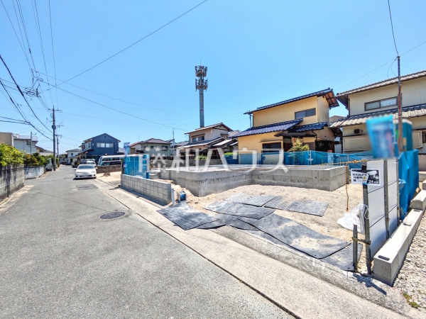 接道状況および現場風景 【福岡市早良区田隈3丁目】 接道状況および現場風景 【福岡市早良区田隈3丁目】