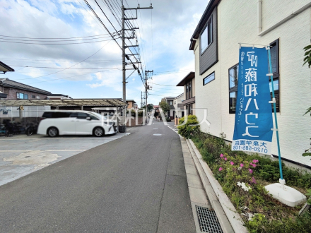 接道状況および現場風景 【東久留米市八幡町3丁目】/撮影日2026/04/20