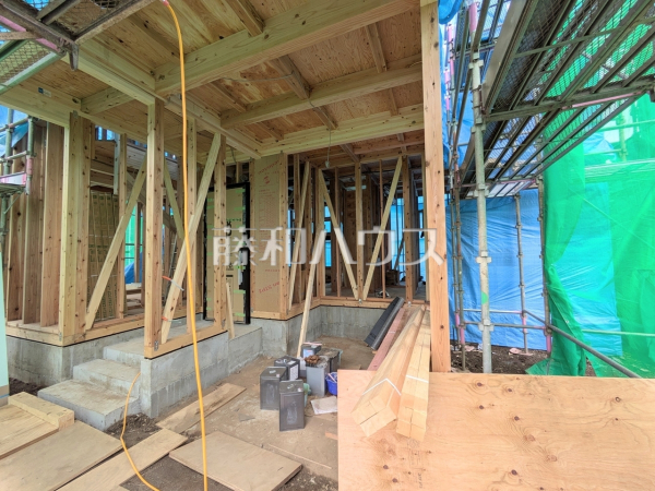 ここに住む方を想像して、着々と建築しております! 【練馬区大泉学園町2丁目】 ここに住む方を想像して、着々と建築しております! 【練馬区大泉学園町2丁目】