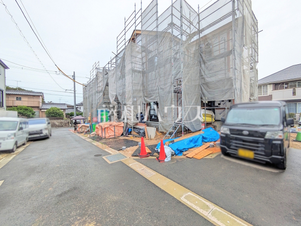接道状況および現場風景 【福岡市東区八田3丁目】 接道状況および現場風景 【福岡市東区八田3丁目】