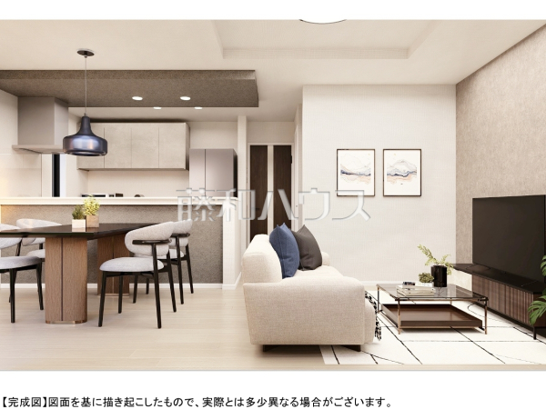 家族や仲間が集うLDKは約15帖あり、ゆったりと寛げる空間です。 完成予想図(内観) 【新座市野寺3丁目】 家族や仲間が集うLDKは約15帖あり、ゆったりと寛げる空間です。 完成予想図(内観) 【新座市野寺3丁目】