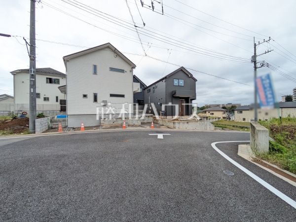 接道状況および現場風景 【八王子市長房町】 接道状況および現場風景 【八王子市長房町】