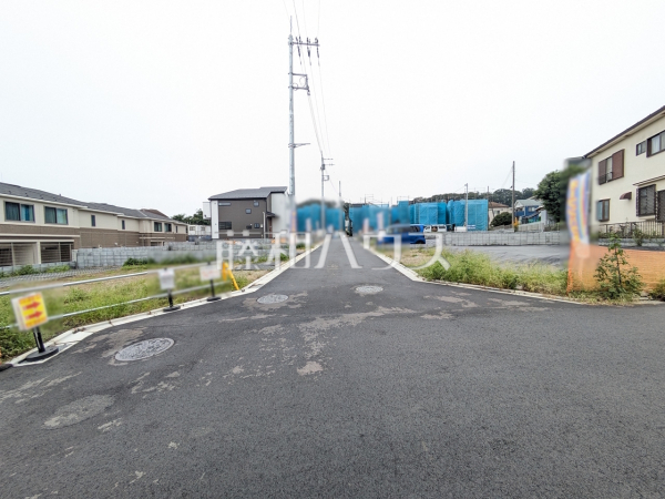 接道状況および現場風景 【八王子市小宮町】 接道状況および現場風景 【八王子市小宮町】