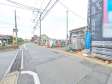 接道状況および現場風景 【和光市下新倉4丁目】 接道状況および現場風景 【和光市下新倉4丁目】
