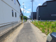 接道状況および現場風景 【小牧市藤島町居屋敷】 接道状況および現場風景 【小牧市藤島町居屋敷】
