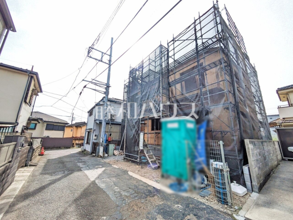 接道状況および現場風景 【八王子市中野町】 接道状況および現場風景 【八王子市中野町】