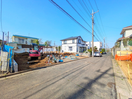 接道状況および現場風景 【八王子市めじろ台1丁目】/撮影日2026/04/11